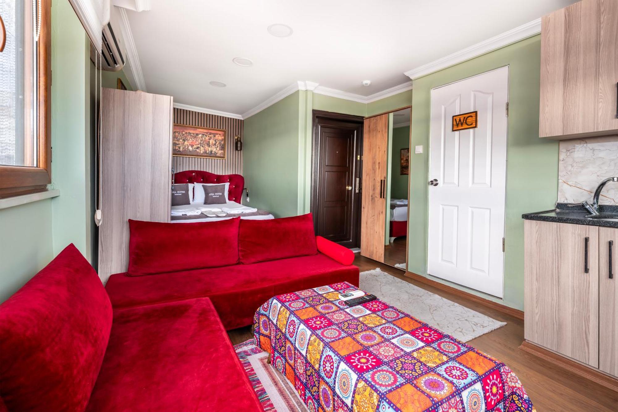 Ayka Apart Suites Old City Istanbul Bagian luar foto